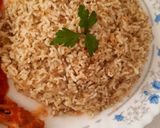 عکس مرحله 2 از دستور کته کینوا با مرغ