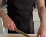 A picture of step 1 of Pasta with Zucchini Pesto.