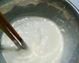 A picture of step 4 of Goya (Bitter Melon) Tempura with Mayo Batter.