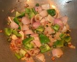 A picture of step 7 of Paneer Chilli.