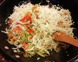 Foto del paso 4 de la receta: Wok de vegetales con fideos de arroz