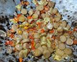 Nasi goreng sosis #semarak_buatakutersenyum langkah memasak 5 foto
