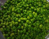 A picture of step 1 of Green Choliya or Aloo ki Sabzi.