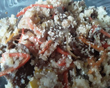 Foto del paso 10 de la receta: Arrocito de coliflor con berenjenas salteadas!!! 😁🍙🍚🍆🥕🌰🥒🍆🍚🍙