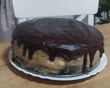 Banános torta recept fázis 4 fotója