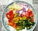 Foto langkah ke 3 dari resep Tumis Cumi Asin Cabe Gendot.