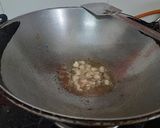 A picture of step 1 of Leftover moong pakora chaat.