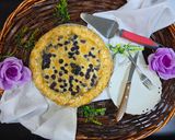عکس مرحله 24 از دستور گلت چیز کیک بلوبری💙 Blueberry Cheesecake Galette