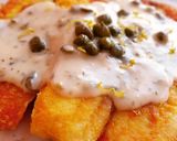 Foto del paso 7 de la receta: Tilapia rebozada en cúrcuma con salsa de alcaparras