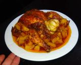 A picture of step 9 of Chicken with a Marinade from the Heart of the Greek Countryside.