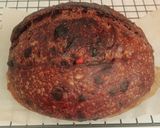 Foto langkah ke 21 dari resep Mix Peel Double Chocolate Sourdough Bread (Open Bake Method).