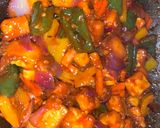 चिली पनीर (Chilli paneer recipe in hindi) रेसिपी चरण 5 फोटो