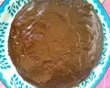 A picture of step 5 of Chocolate red velvet zebra cake.