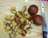 A picture of step 6 of Gulabjamun mousse.