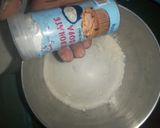 A picture of step 1 of Vanilla chocolate checker board cake.