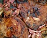 A picture of step 6 of My Marinated Pork chops so yummy ☺️.