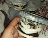 Foto langkah ke 5 dari resep Oreo Cheese Cake.