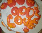 A picture of step 4 of Royal icing.
