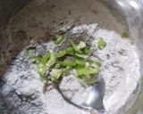 सिंघाड़े के आटे के पकोड़े रेसिपी चरण 1 फोटो