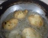 A picture of step 3 of Mysore bond/goli baje.