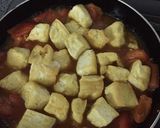 Hình bước làm 4 của món Đậu hũ sốt cà