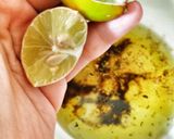 A picture of step 4 of Greek Salad Dressing.