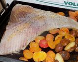 Foto del paso 9 de la receta: Raya, papines y verduras a la chapa