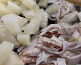 Hawaii sonkás tésztasaláta recept fázis 2 fotója