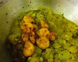 A picture of step 3 of Lau Chingri - Bengali Special For Poila Boishakh.