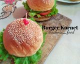 Foto langkah ke 6 dari resep Burger Kornet.