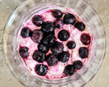 Foto del paso 3 de la receta: Yogur estilo griego con arándanos y maqui berry 🫐🍶🫐 Última receta del año y low carb 🥂