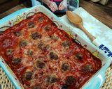 Sült bab fasírt golyókkal recept fázis 6 fotója