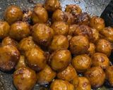 Foto langkah ke 3 dari resep Bakso Bakar Teflon Ueaaaaak Tenan 🖤.