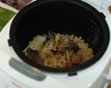 Foto langkah ke 9 dari resep Nasi Bakar Sambal Tempe.