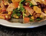 A picture of step 3 of Bhel puri.