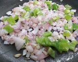 A picture of step 3 of Soya Beans Manchurian.