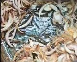 A picture of step 1 of Tinday Gosht (mutton).