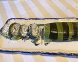Une image de l'étape 10 de Roulé de poireaux façon bûche à la ricotta,basilic et épices italiennes.
