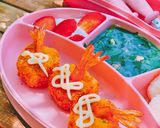Hình bước làm 6 của món Khoai tây bọc tôm chiên xù (baby food)