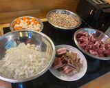 Babgulyás bográcsban recept fázis 1 fotója