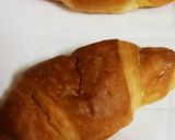 A picture of step 2 of For Breakfast: Croissant Sandwich!.