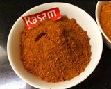 A picture of step 4 of Dry rasam powder (south Indian recipe).