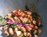 Foto langkah ke 3 dari resep Cumi Asin Cabe Ijo ala Pawon Bunda Pas_Ki 😍.