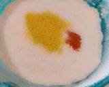A picture of step 1 of Kosan flour.