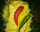 কুমড়ো পাতায় ইলিশ ভাপা (kumro patai illish bhapa recipe in bengali) রেসিপি ধাপ - 3 ছবি
