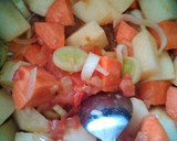 Foto del paso 3 de la receta: Sopa vegetariana de garbanzos con patatas y espinacas