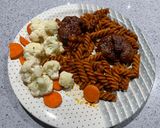 A picture of step 6 of Braised lamb with pasta.