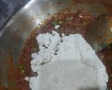 A picture of step 6 of Paneer bhujia (home made paneer).