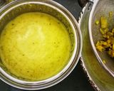 A picture of step 5 of Banana Stem dal Soup.