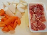 สตูว์ไก่มิโสะด้วยหม้อแรงดัน